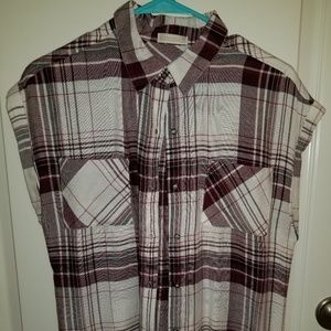 M.Fredric Sleeveless Flannel